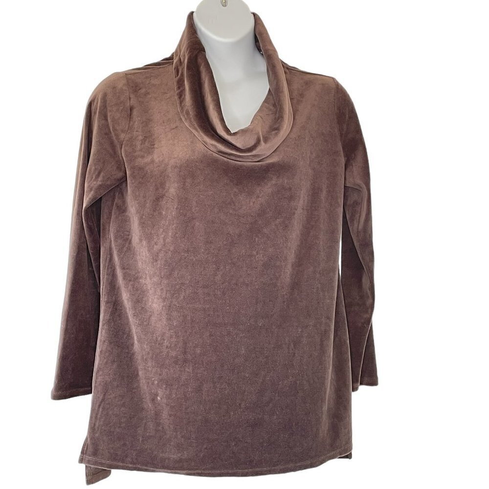 Victoria's Secret Velour Oversized Tunic with Cowl Neck and Long Sleeves  Size M